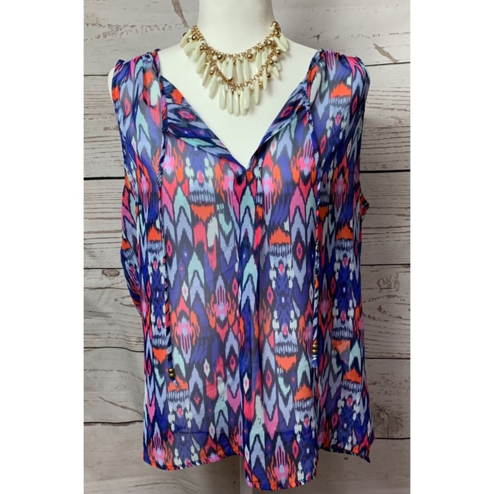 COPY - NWOT GAP Tribal/Aztec Sleeveless Tank Top Large